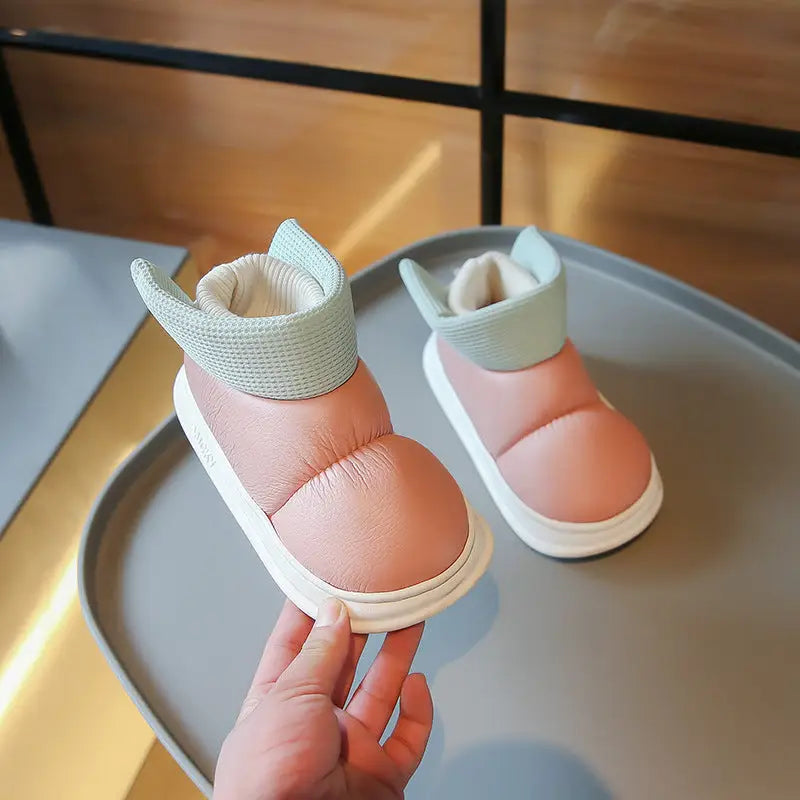 Shoes Korean Boys Wear Cotton Boots - Beyond Trends Hub 