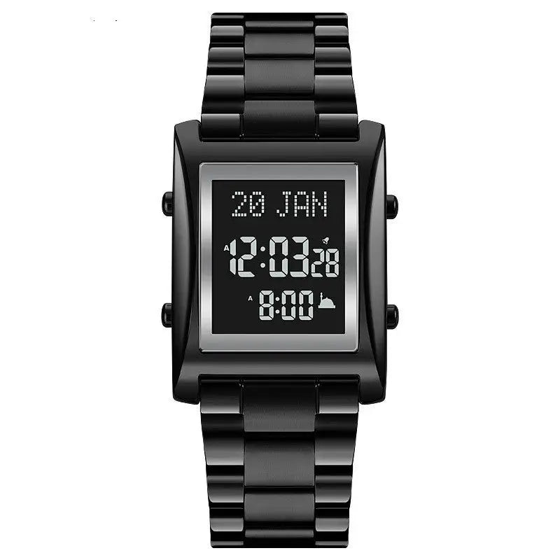 SKMEI 1815 Muslim Islamic Azan Prayer Watch Qibla Direction Multifunctional Digital Watches - Beyond Trends Hub 