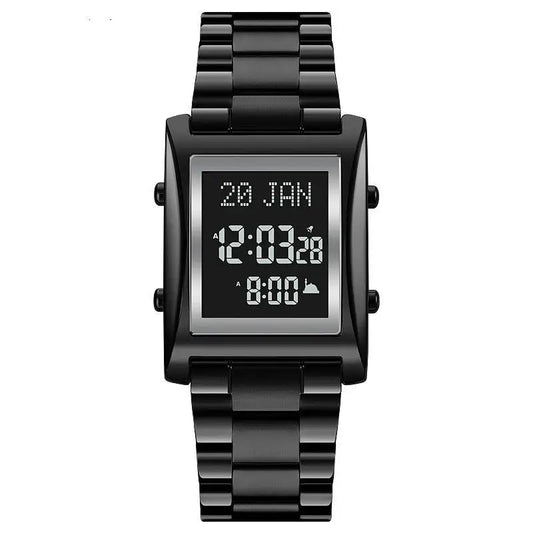 SKMEI 1815 Muslim Islamic Azan Prayer Watch Qibla Direction Multifunctional Digital Watches - Beyond Trends Hub 
