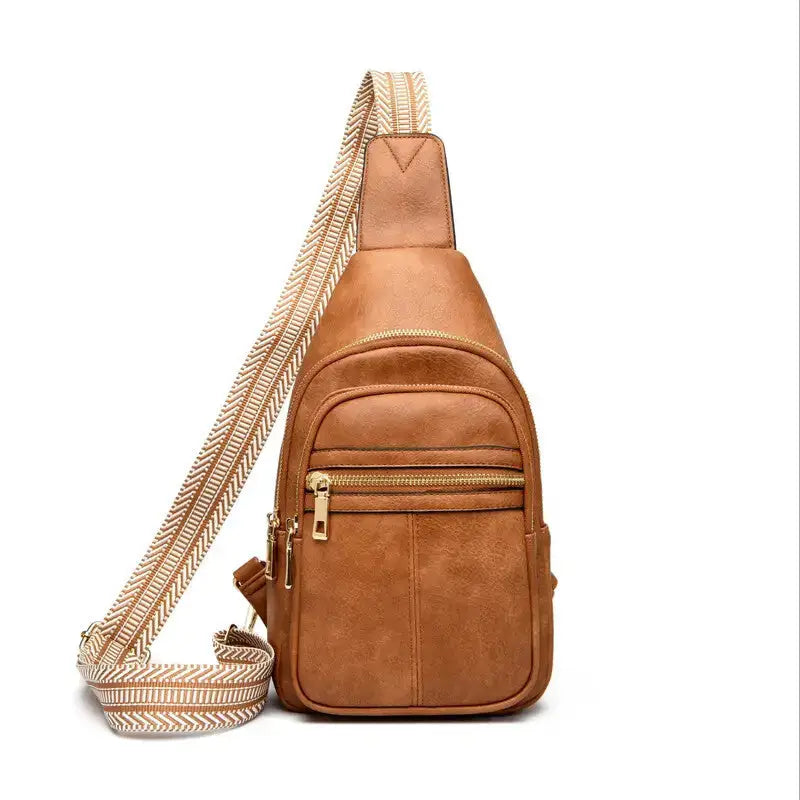 Small Sling Bag For Women Men Crossbody Bags Trendy Bakpack Fanny Packs Chest Bag For Travel - Yellow - 5
