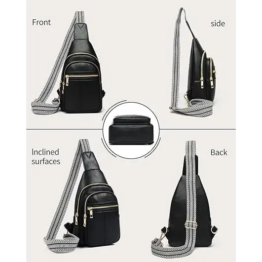 Small Sling Bag For Women Men Crossbody Bags Trendy Bakpack Fanny Packs Chest Bag For Travel - 5