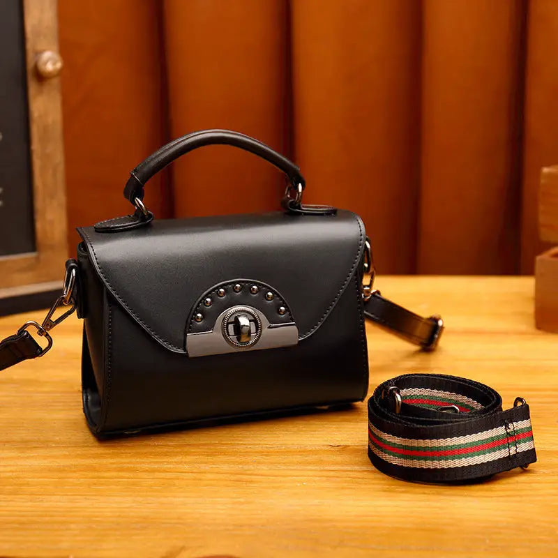 SMART SWWY Women Genuine Leather Mini Vintage Shoulder Bags For Ladies Cross body Bags Luxury Shopping Handbags Messenger - Beyond Trends Hub 
