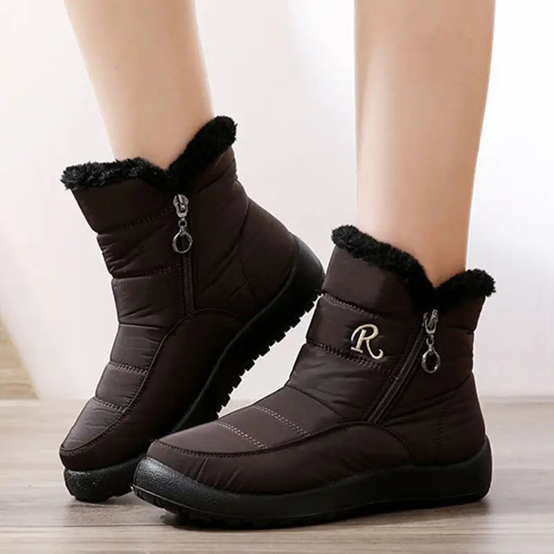 Snow Boots Women's Shoes Thickened Waterproof Beyond Trends Hub