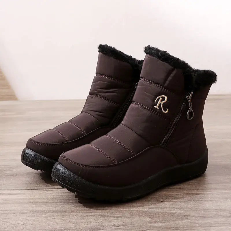 Snow Boots Women's Shoes Thickened Waterproof Beyond Trends Hub