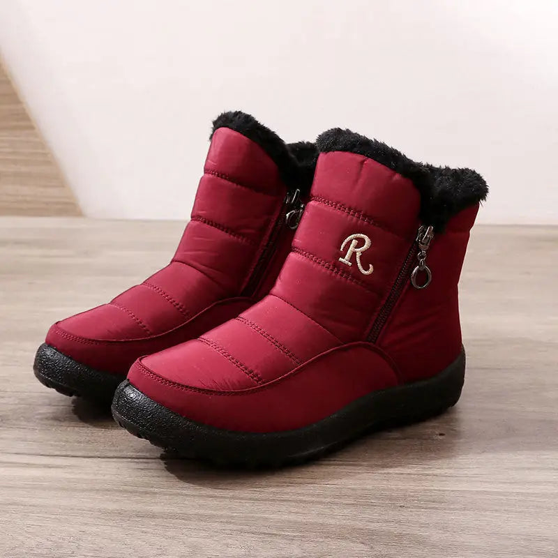 Snow Boots Women's Shoes Thickened Waterproof Beyond Trends Hub