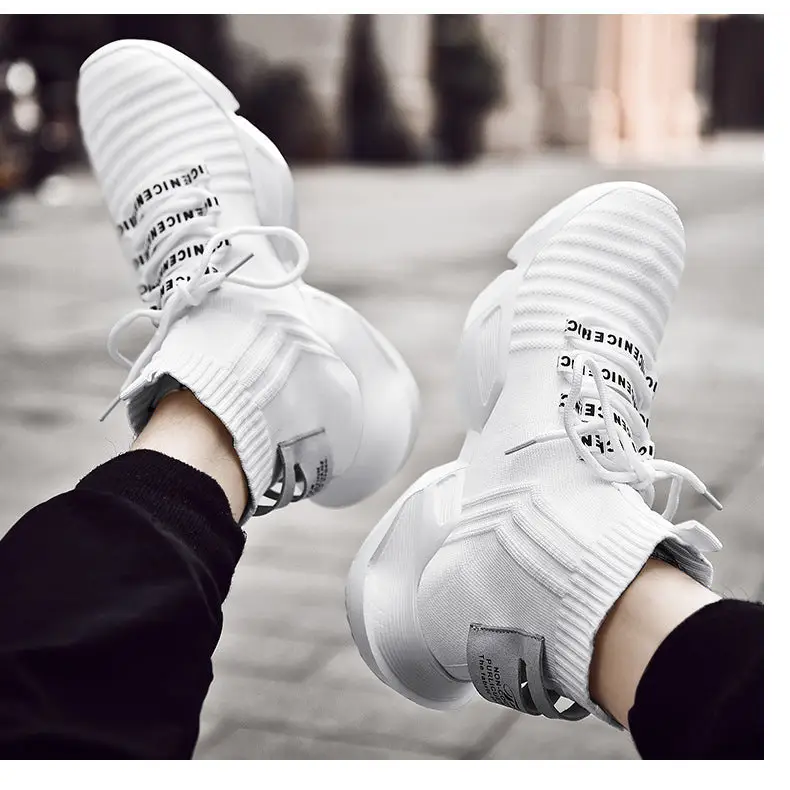 Socks Shoes Daddy Shoes Sports Shoes Men’S Large Size Trendy Shoes Casual Shoes