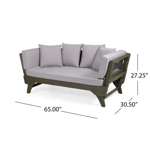 Sofa Bed - Grey - 5