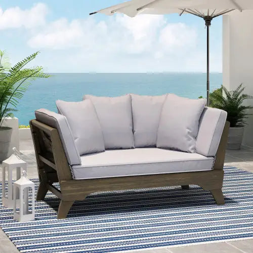 Sofa Bed - Grey - 5