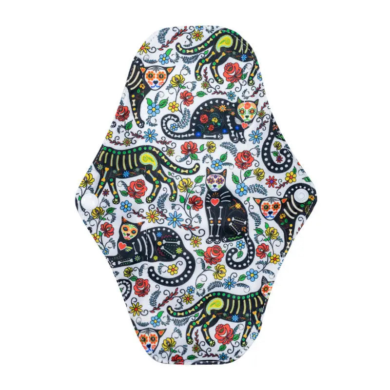 Soft Bamboo Cloth Reusable Menstrual Pads - XWG02 / M