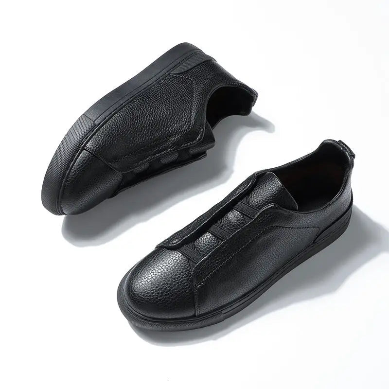 Soft Bottom Soft Surface Short Casual New Men's Leather Shoes Beyond Trends Hub