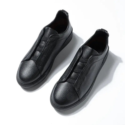 Soft Bottom Soft Surface Short Casual New Men's Leather Shoes Beyond Trends Hub