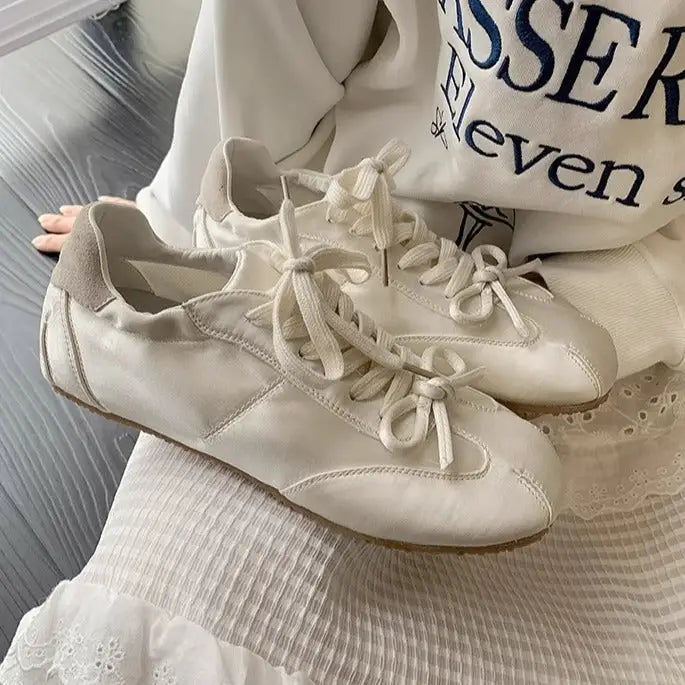 Soft Soled Flats White Shoes Beyond Trends Hub