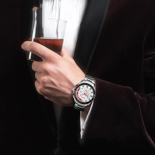 Sports Fashion Men's Automatic Mechanical Quartz Watch - Beyond Trends Hub 
