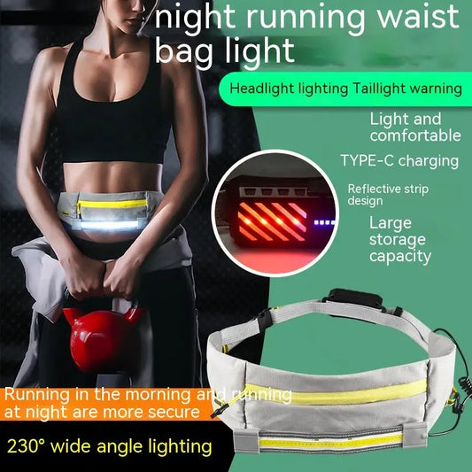 Sports Mobile Phone Bag Large Capacity Night Running Reflective Pockets Beyond Trends Hub