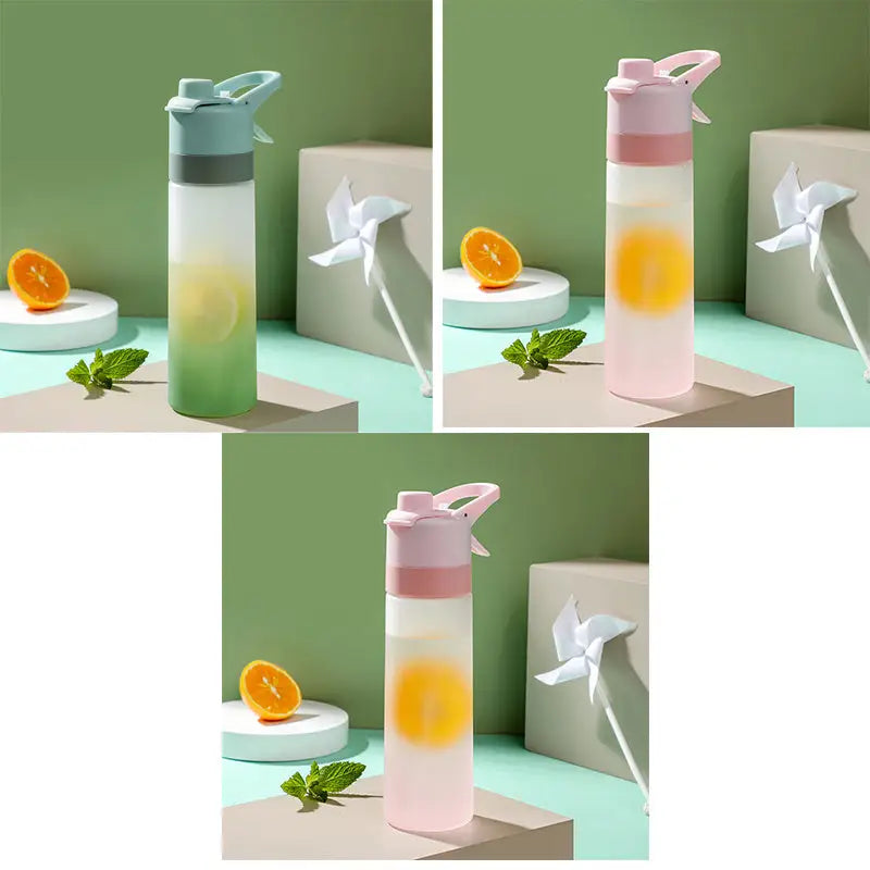 Spray Water Bottle For Girls Outdoor Sport Fitness Water Cup Large Capacity Spray Bottle Drinkware Travel Bottles Kitchen Gadgets Beyond Trends Hub