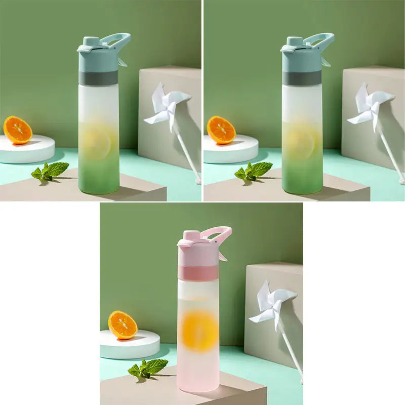 Spray Water Bottle For Girls Outdoor Sport Fitness Water Cup Large Capacity Spray Bottle Drinkware Travel Bottles Kitchen Gadgets Beyond Trends Hub