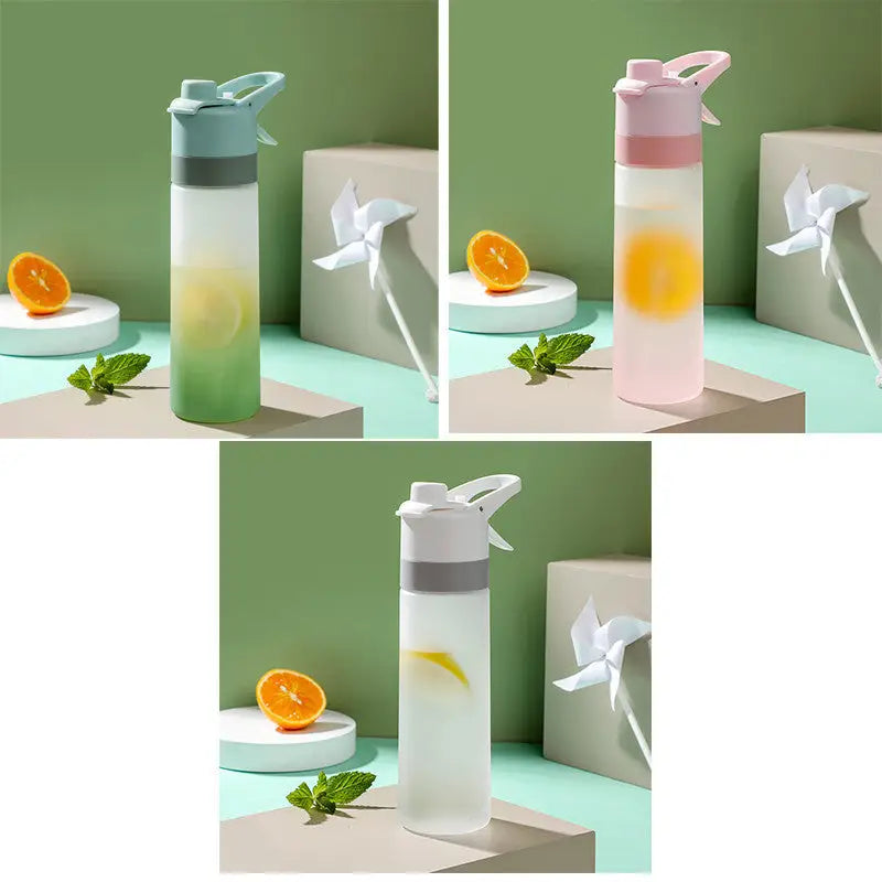 Spray Water Bottle For Girls Outdoor Sport Fitness Water Cup Large Capacity Spray Bottle Drinkware Travel Bottles Kitchen Gadgets Beyond Trends Hub