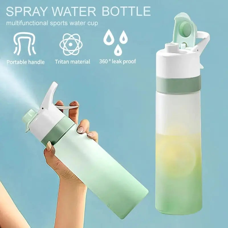 Spray Water Bottle For Girls Outdoor Sport Fitness Water Cup Large Capacity Spray Bottle Drinkware Travel Bottles Kitchen Gadgets Beyond Trends Hub