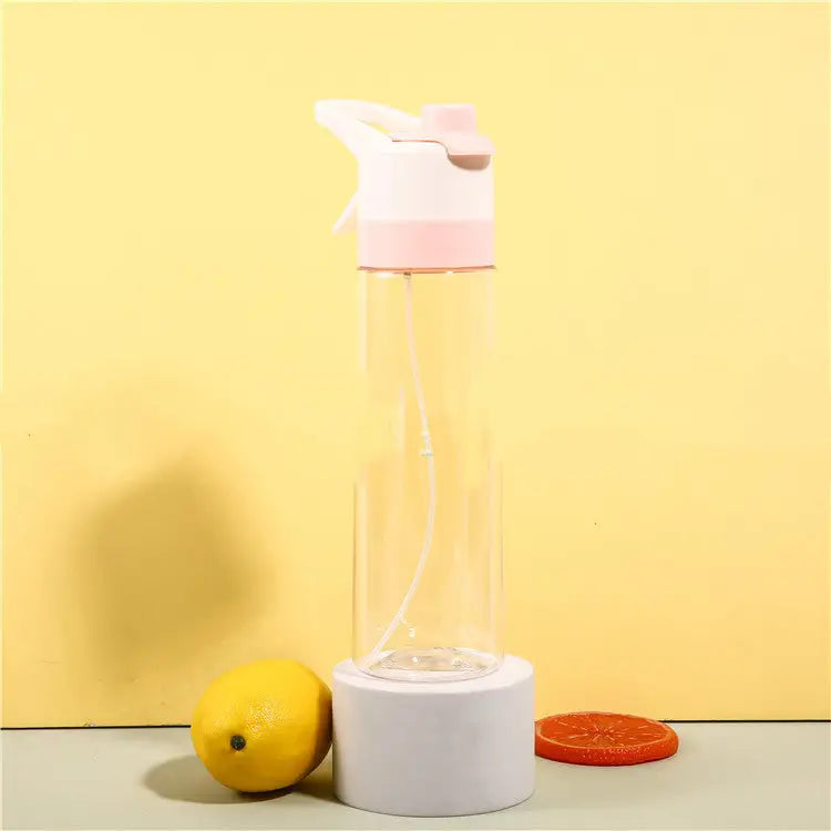 Spray Water Bottle For Girls Outdoor Sport Fitness Water Cup Large Capacity Spray Bottle Drinkware Travel Bottles Kitchen Gadgets Beyond Trends Hub