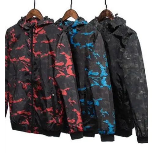 Spring and Autumn Hooded Jacket Men’s Long Sleeve Slim Trends Handsome Men’s Jackets Teen Tops