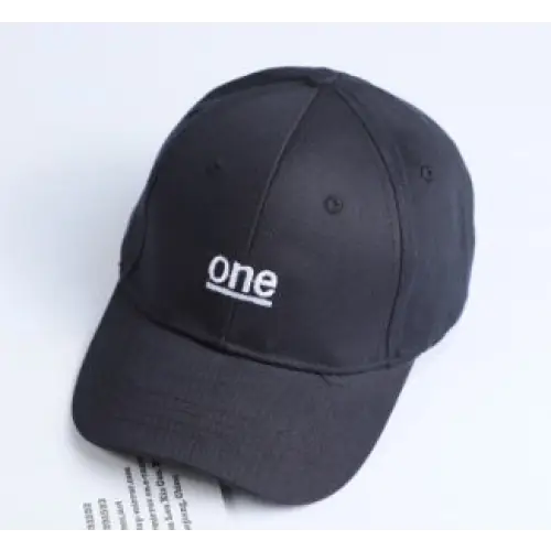 Spring And Summer Wild Men And Women Embroidered Caps Curved Visor Couple Baseball - Black14