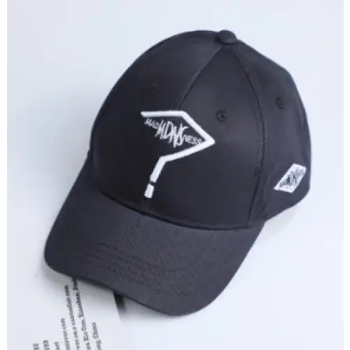 Spring And Summer Wild Men And Women Embroidered Caps Curved Visor Couple Baseball - Black13 / Question mark