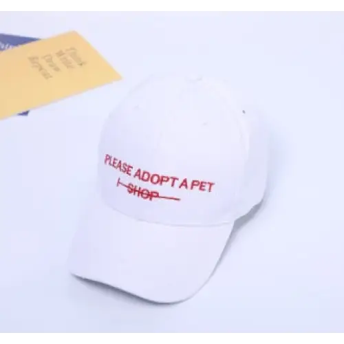 Spring And Summer Wild Men And Women Embroidered Caps Curved Visor Couple Baseball - White15 / Shop