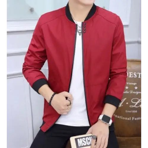 Spring Autumn Slim Fit Men’s Thin Jackets