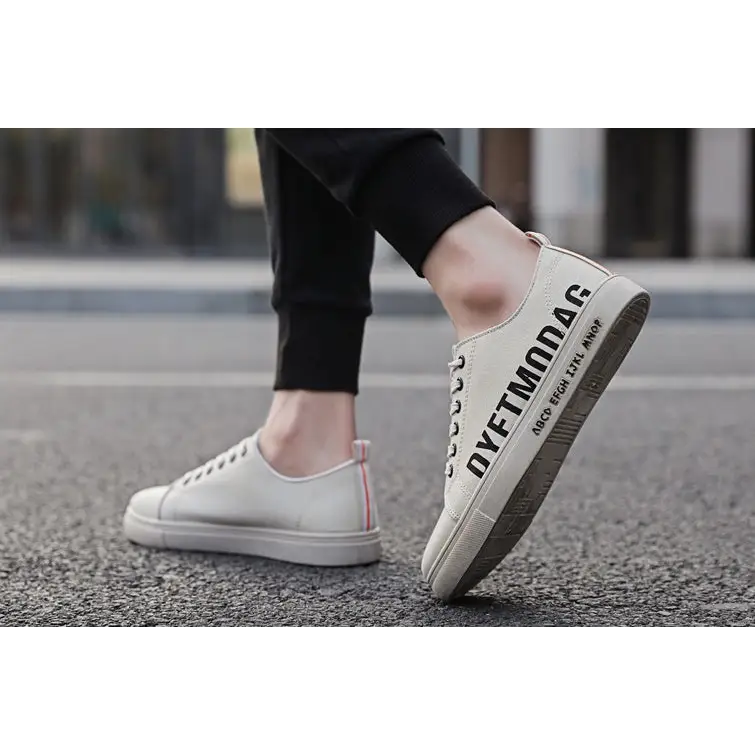 Spring canvas shoes for men - Beige / 42