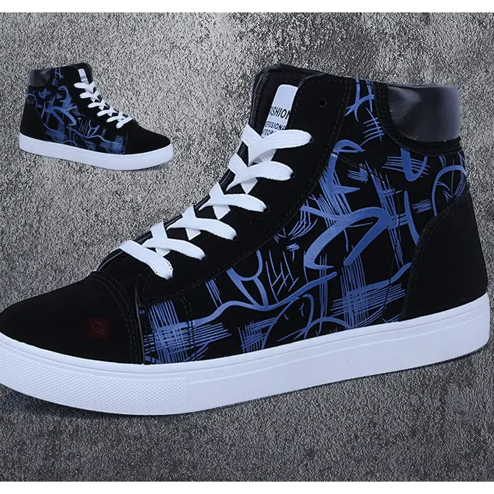 Spring high top shoes Korean Edition men’’s shoes