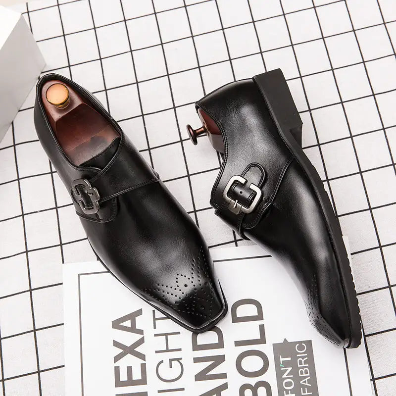 Square head side buckle overshoes Beyond Trends Hub