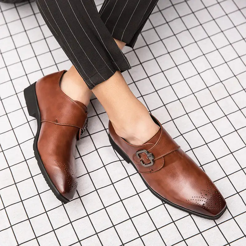 Square head side buckle overshoes Beyond Trends Hub