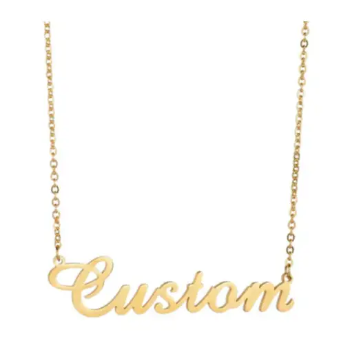 Stainless Steel Customized Various Sign Name Necklace Custom Butterfly Heart Nameplate For Women Girls Christmas Gift Beyond Trends Hub
