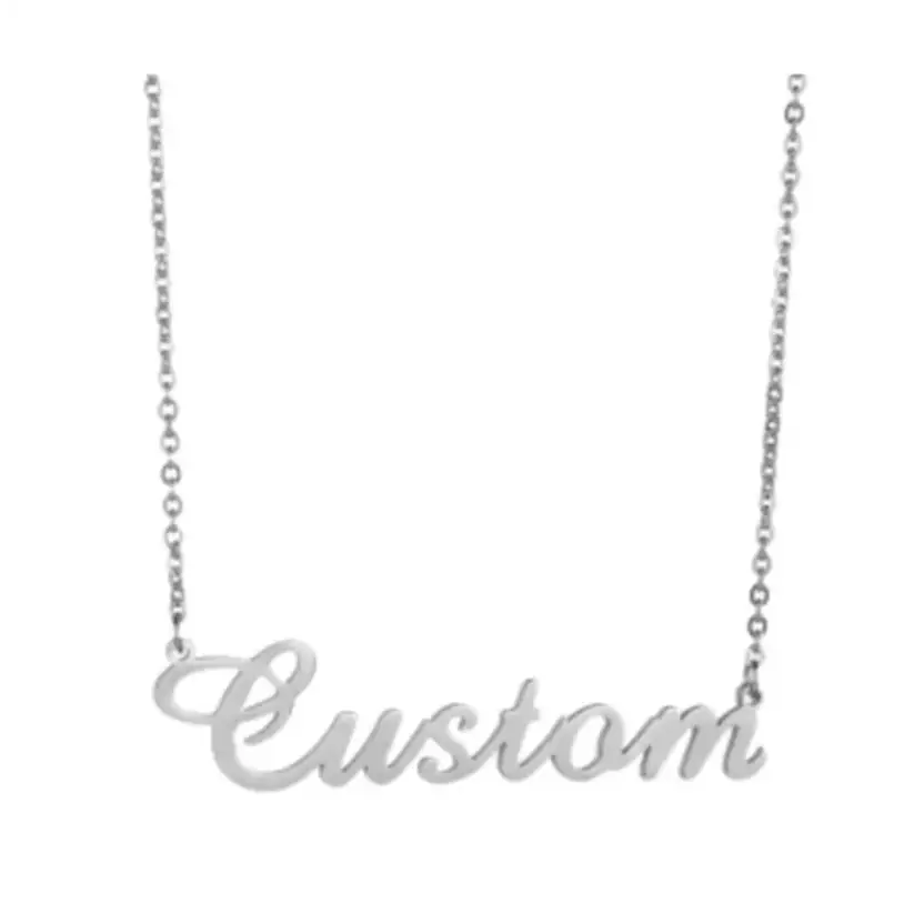Stainless Steel Customized Various Sign Name Necklace Custom Butterfly Heart Nameplate For Women Girls Christmas Gift Beyond Trends Hub