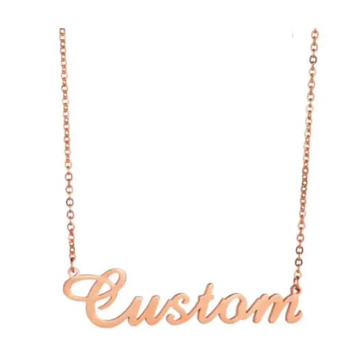 Stainless Steel Customized Various Sign Name Necklace Custom Butterfly Heart Nameplate For Women Girls Christmas Gift Beyond Trends Hub