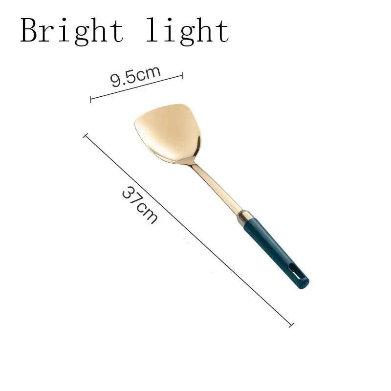 Stainless Steel Emerald Gold-plated Kitchenware Set Beyond Trends Hub