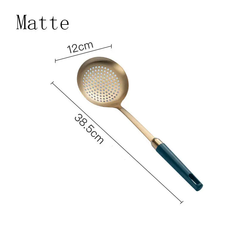 Stainless Steel Emerald Gold-plated Kitchenware Set Beyond Trends Hub