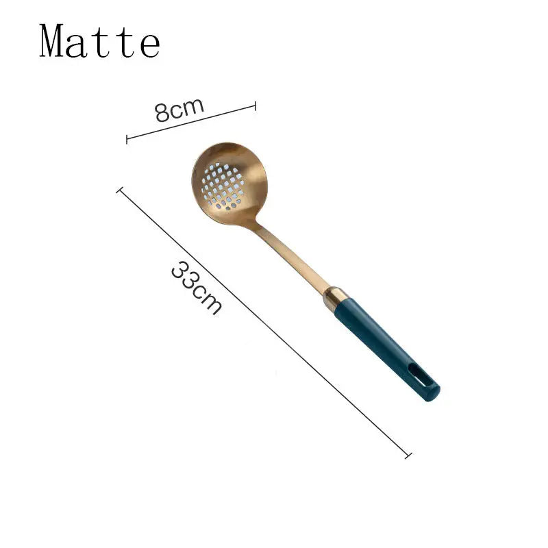 Stainless Steel Emerald Gold-plated Kitchenware Set Beyond Trends Hub