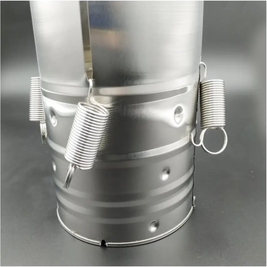 Stainless steel kitchen tool meat cooker - Silver