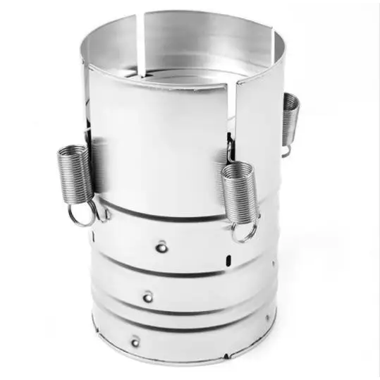 Stainless steel kitchen tool meat cooker - Silver
