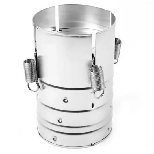 Stainless steel kitchen tool meat cooker - Silver