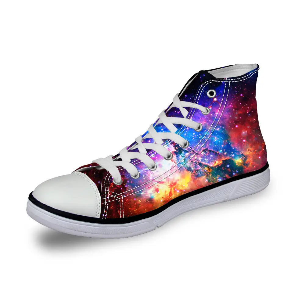 Star print canvas shoes - 1 Style / 39