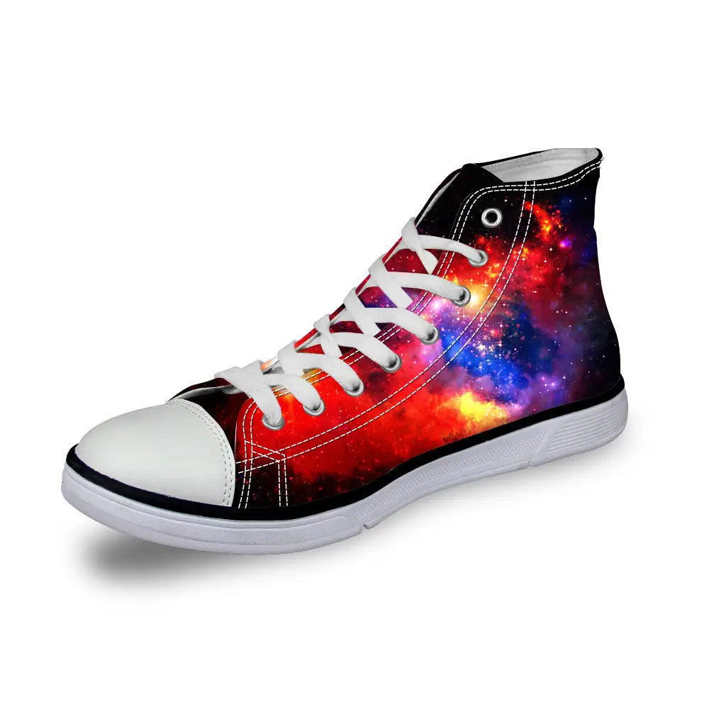 Star print canvas shoes - 4 Style / 44