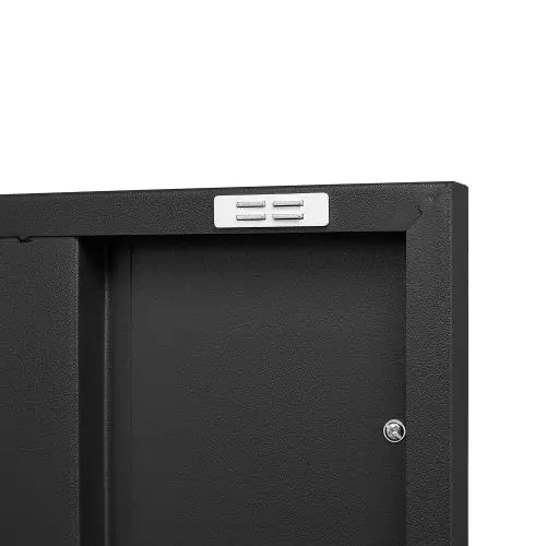 Steel Storage Cabinets For Living Rooms Kitchens Bedrooms - Black - 5