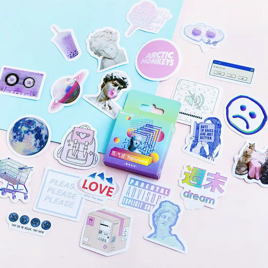 Sticker sticker 46 sheets - Beyond Trends Hub 
