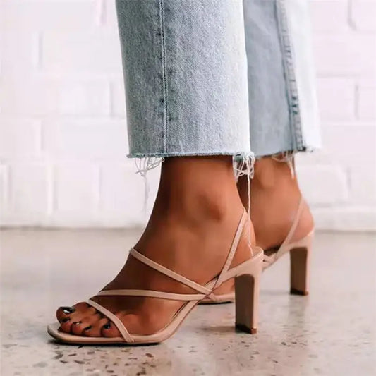 Stiletto Sandals Plus Size 36-43 Woman High Heels Shoes Lady Beyond Trends Hub