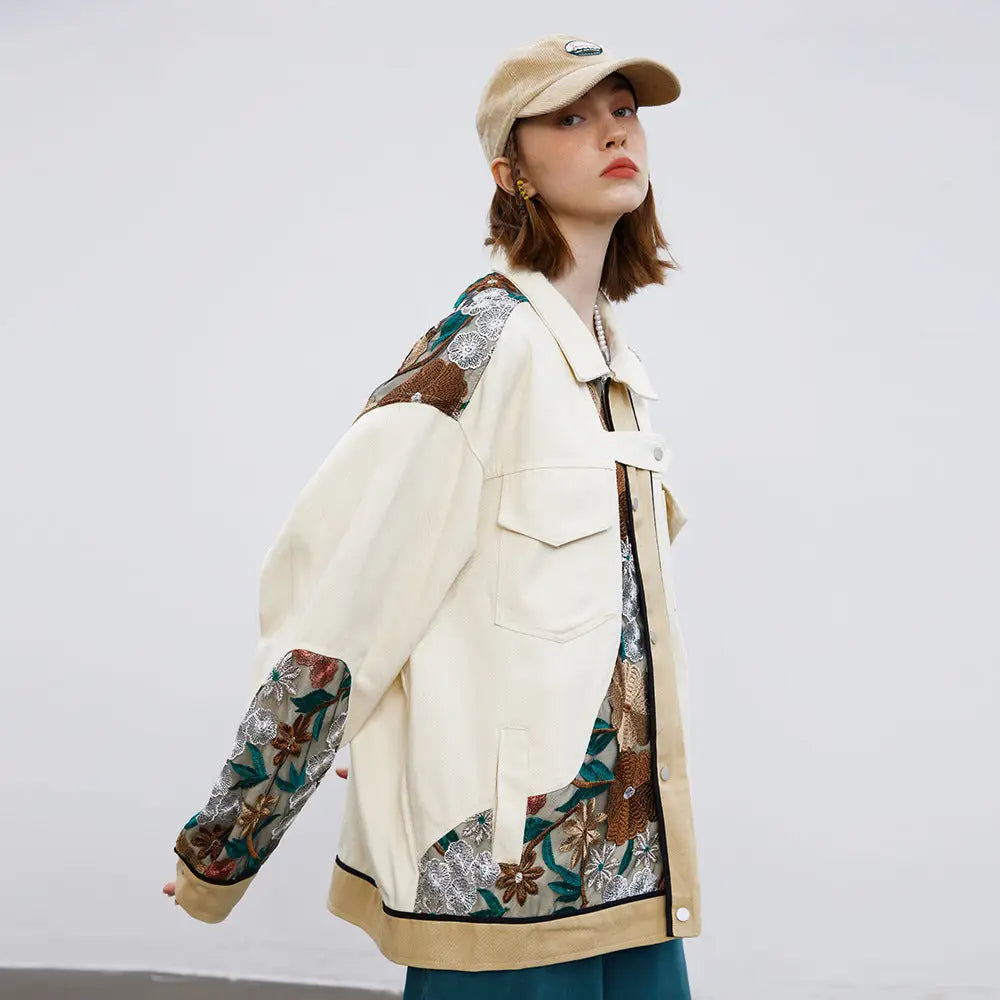Stitching Lace Coat For Men And Women Beyond Trends Hub
