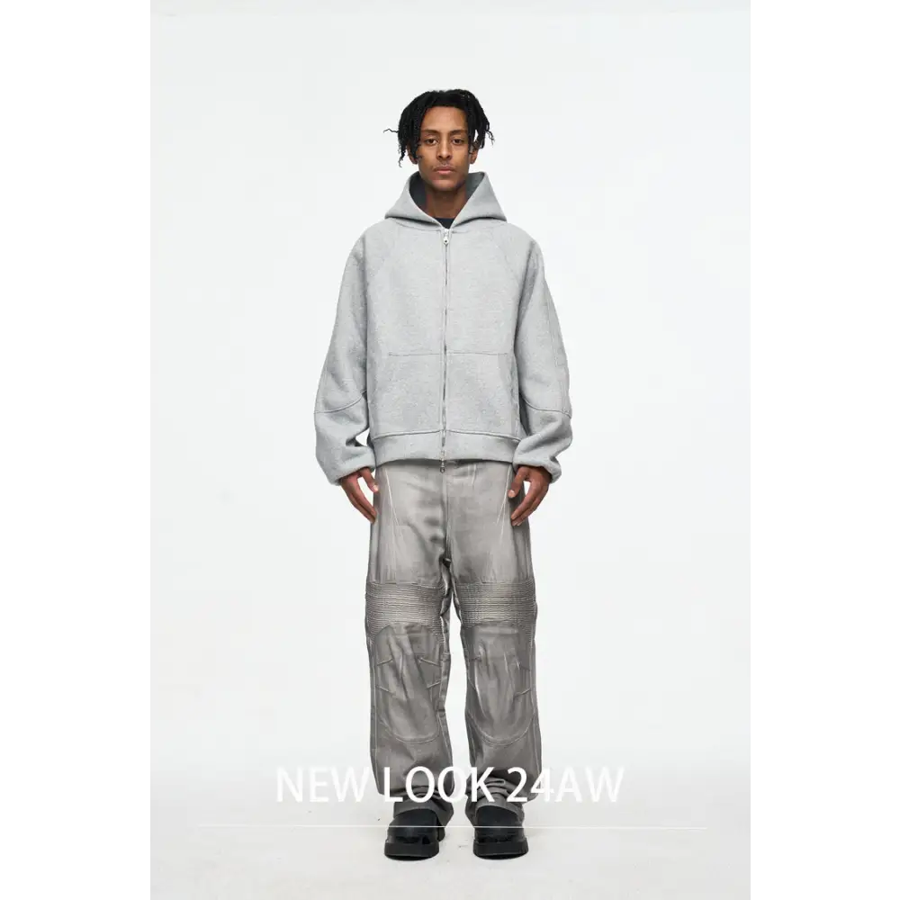 Straight Cargo Loose Trousers For Men