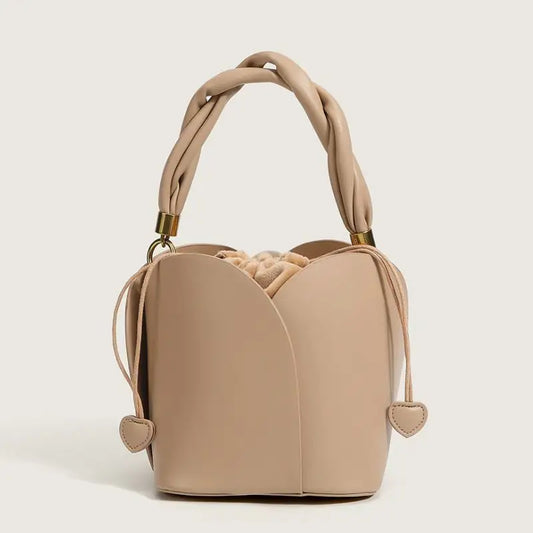 Style Fashion Women Bag In Handbags Genuine Leather Tote Sling Shoulder Ladies Handbag Luxury Flowers Design Bucket Bags - Beyond Trends Hub 