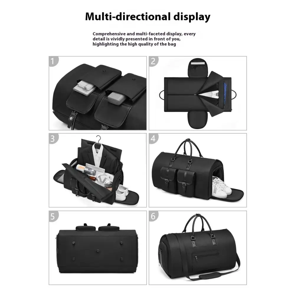 Suit Bag Men’s Buggy Bag - Black